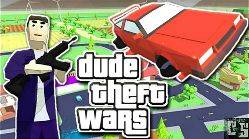 Dude Theft Wars Mod Apk (Unlimited Money + Menu Mod) Terbaru