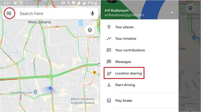 Cara Melacak Lokasi Pacar Melalui Google Maps, WA, Email