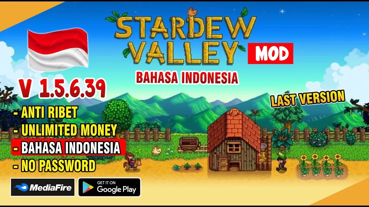 Stardew Valley Apk Original Mod Bahasa Indonesia V1.5.6.39